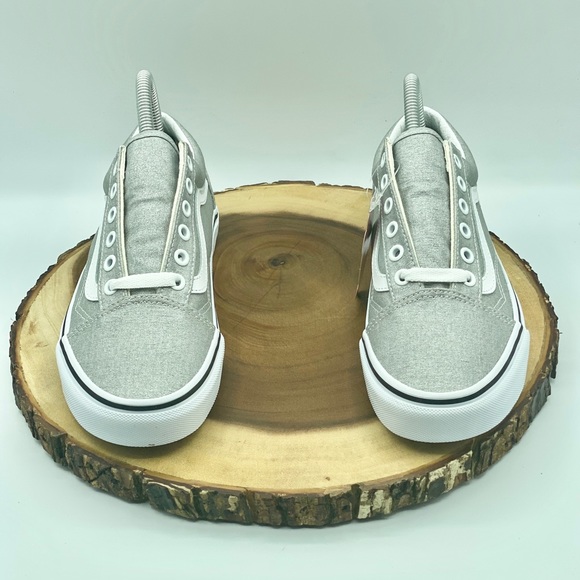 VANS Women’s Silver Old Skool Various Sizes - Picture 4 of 9
